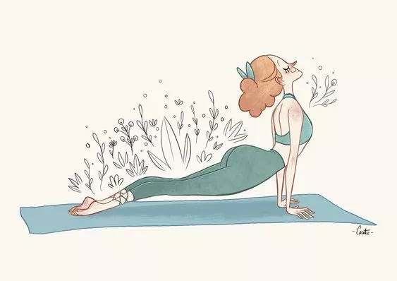 海边健身|瑜伽少女的全身塑形