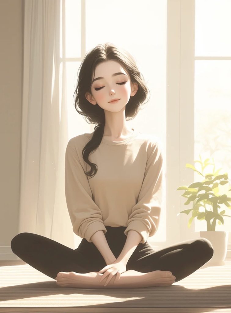 健身3年｜瑜伽少女的全身变化