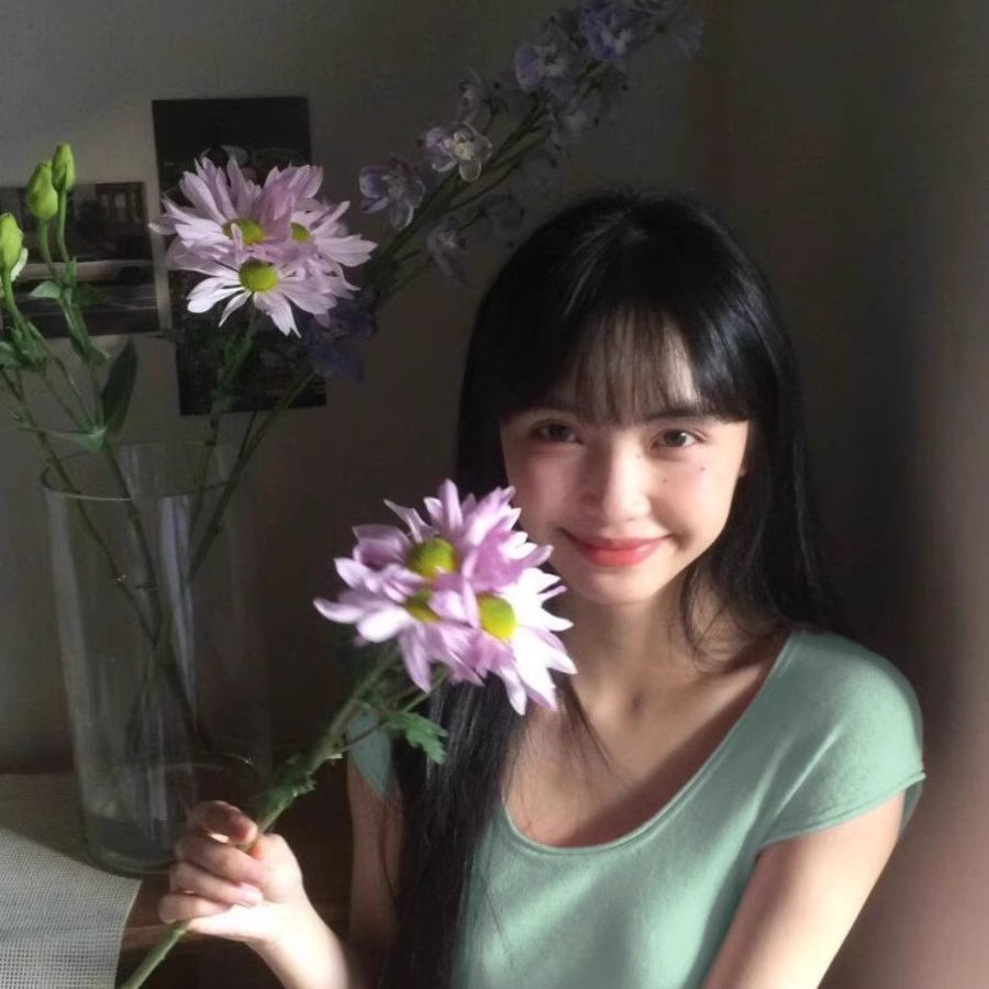 氛围感美女｜清新女孩冬天日记