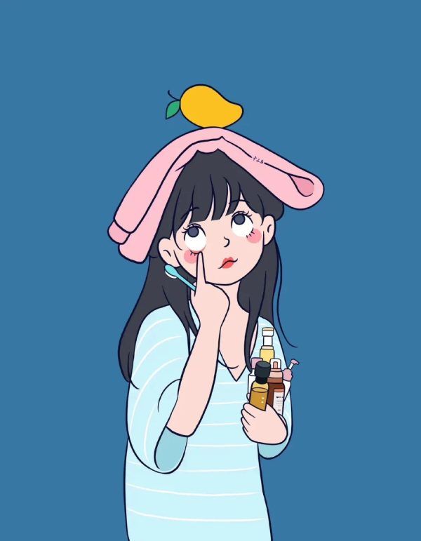 秋末清新女孩|菜市场治愈时光