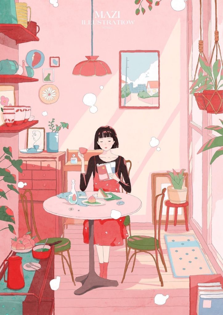 女神日常｜淡雅女孩晚冬日记