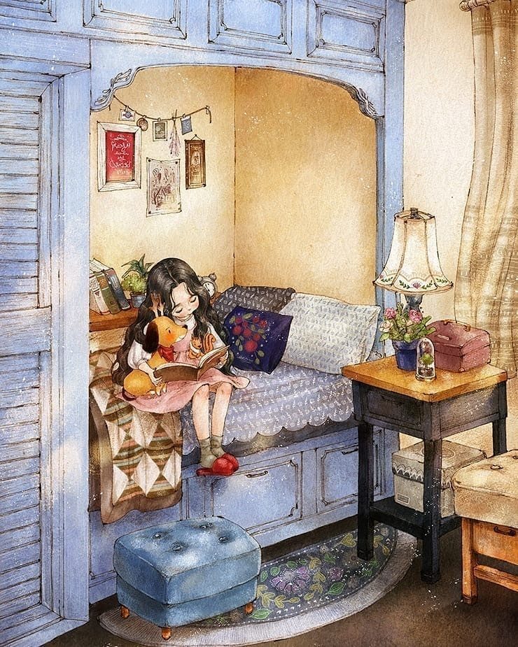 少女日常生活｜秋天的森系生活美学