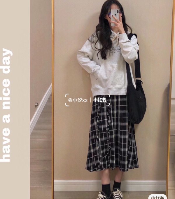 少女穿搭｜感的深秋搭配