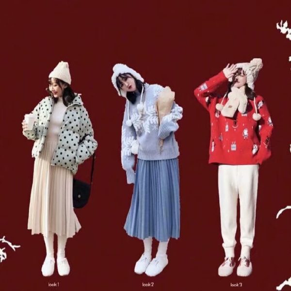少女穿搭｜早春米白色系穿搭