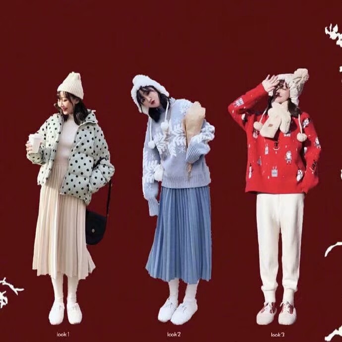 少女穿搭｜早春米白色系穿搭