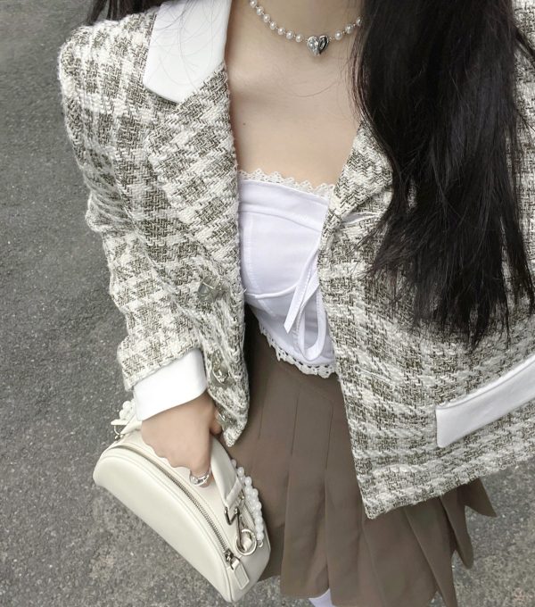 入夏针织衫怎么穿不显胖？甜美风修身技巧